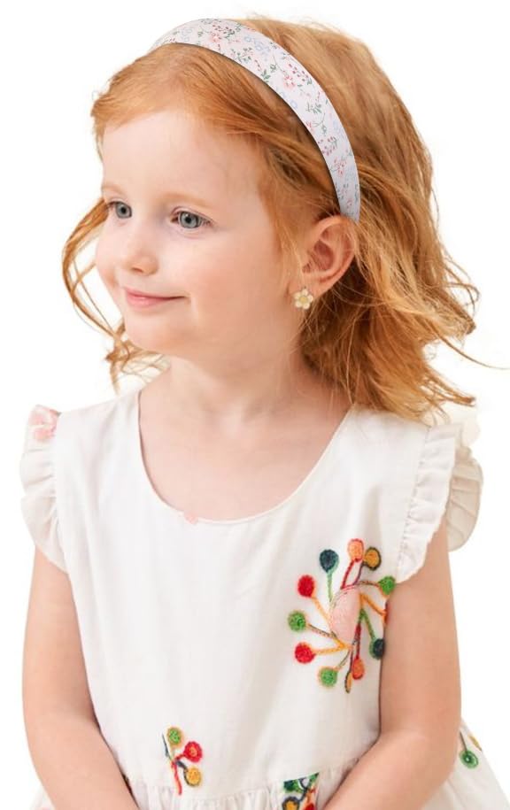 Headbands for Women Non Slip Trendy Headbands for Women’s Hair 1 inch Wide Cute Headband for Girls, Fall Head Bands Elastic Hair Bands for Womens Fashion Accessories for Women 4PCS