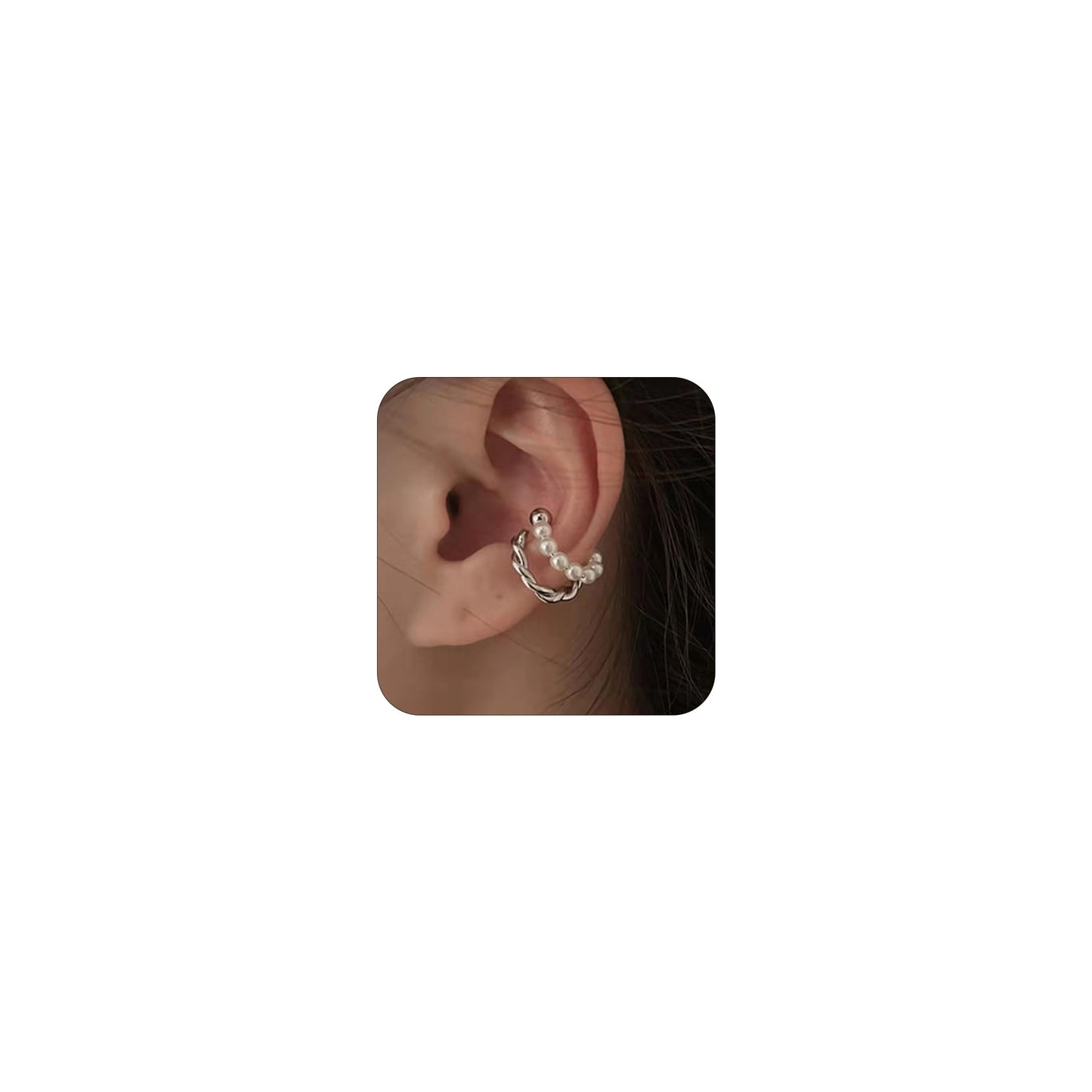 Ear Cuffs Non Piercing Christmas Stocking Stuffers Ear Cuff Earrings for Women Gifts Trendy Stuff Clip on Cartilage Earrings Stacks Fake Earrings Jewelry Gifts