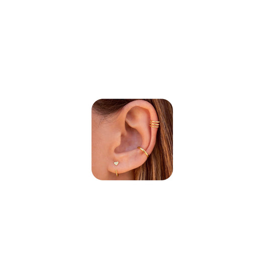 Ear Cuffs Non Piercing Christmas Stocking Stuffers Ear Cuff Earrings for Women Gifts Trendy Stuff Clip on Cartilage Earrings Stacks Fake Earrings Jewelry Gifts