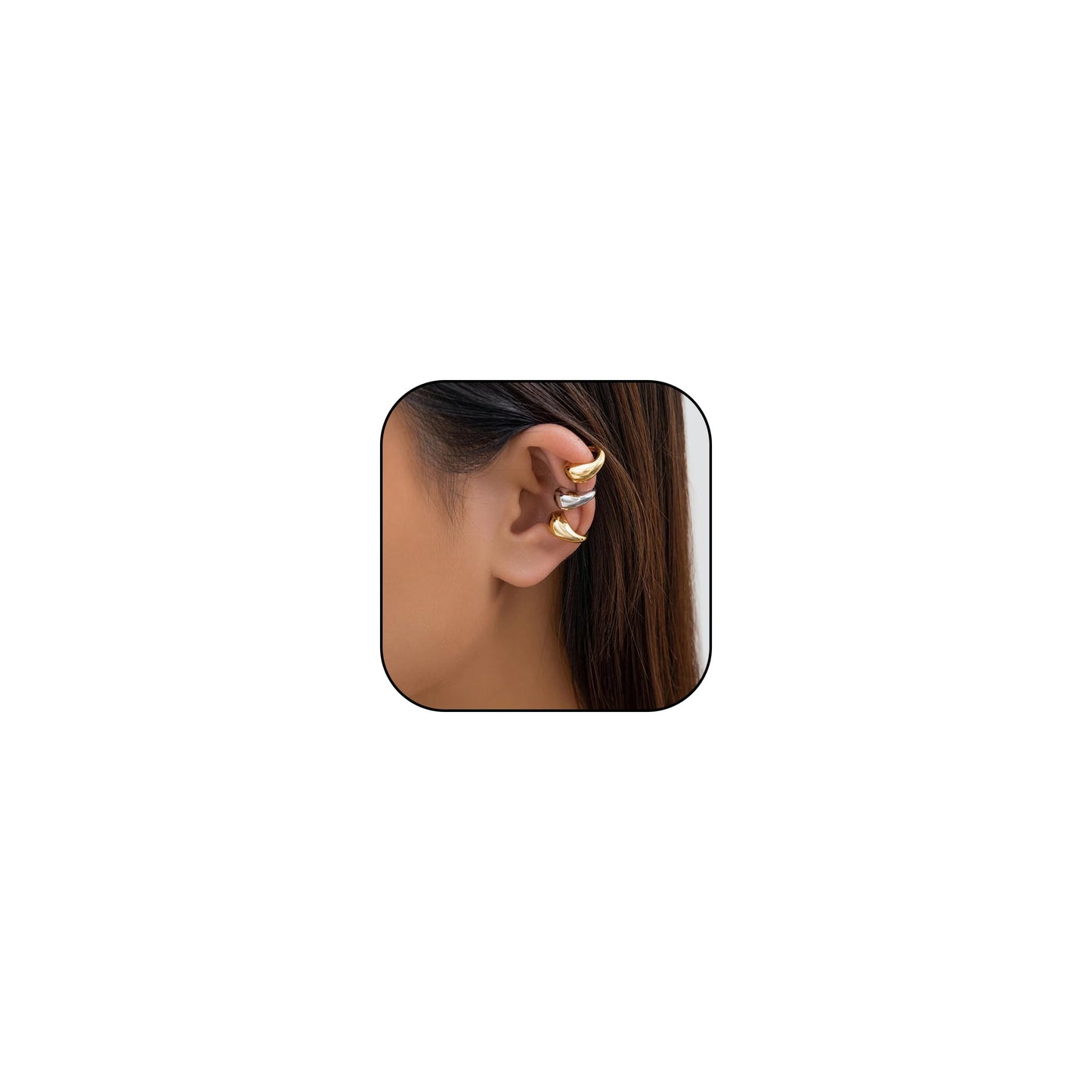 Ear Cuffs Non Piercing Christmas Stocking Stuffers Ear Cuff Earrings for Women Gifts Trendy Stuff Clip on Cartilage Earrings Stacks Fake Earrings Jewelry Gifts