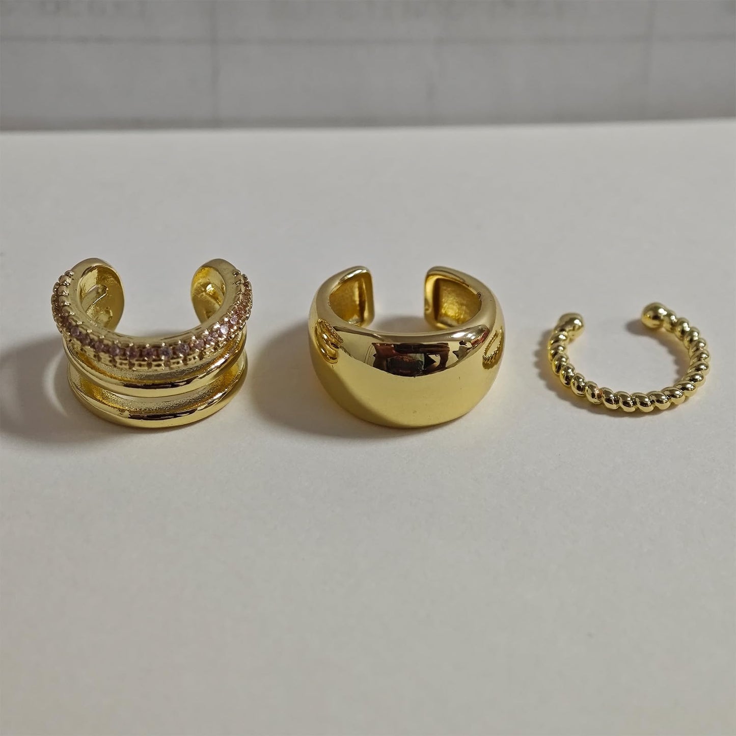 Ear Cuffs Non Piercing Christmas Stocking Stuffers Ear Cuff Earrings for Women Gifts Trendy Stuff Clip on Cartilage Earrings Stacks Fake Earrings Jewelry Gifts