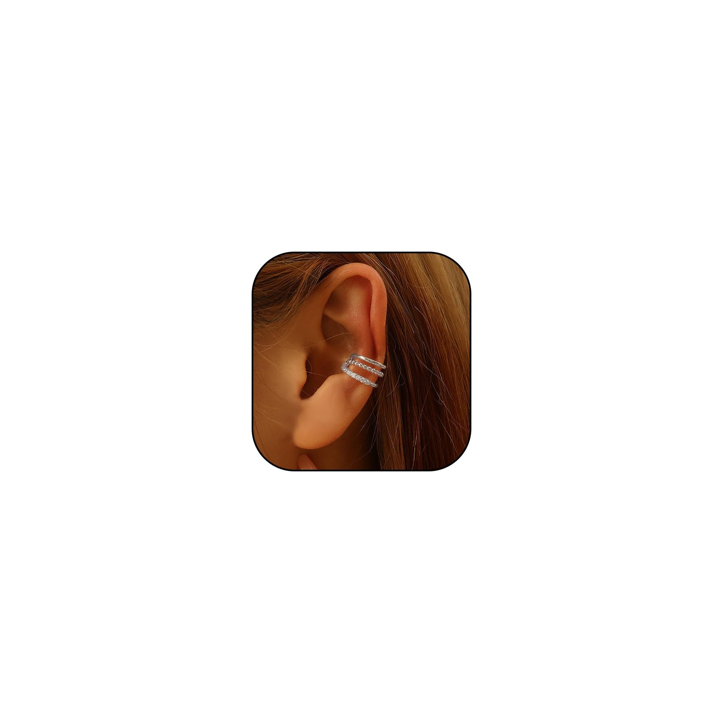 Ear Cuffs Non Piercing Christmas Stocking Stuffers Ear Cuff Earrings for Women Gifts Trendy Stuff Clip on Cartilage Earrings Stacks Fake Earrings Jewelry Gifts