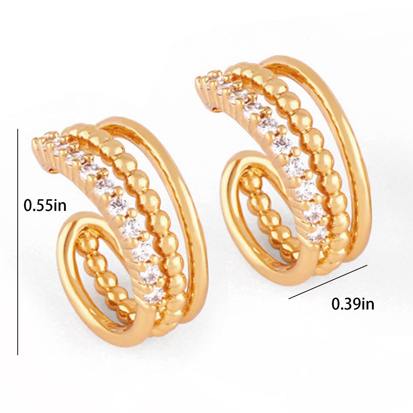 Ear Cuffs Non Piercing Christmas Stocking Stuffers Ear Cuff Earrings for Women Gifts Trendy Stuff Clip on Cartilage Earrings Stacks Fake Earrings Jewelry Gifts