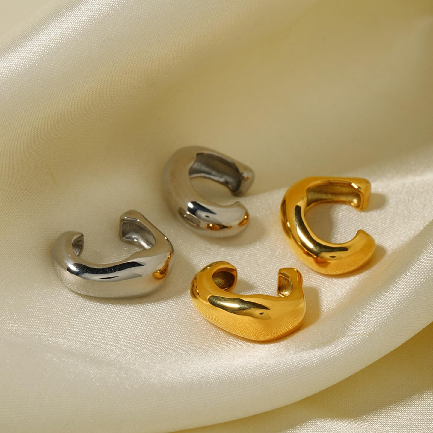 Ear Cuffs Non Piercing Christmas Stocking Stuffers Ear Cuff Earrings for Women Gifts Trendy Stuff Clip on Cartilage Earrings Stacks Fake Earrings Jewelry Gifts