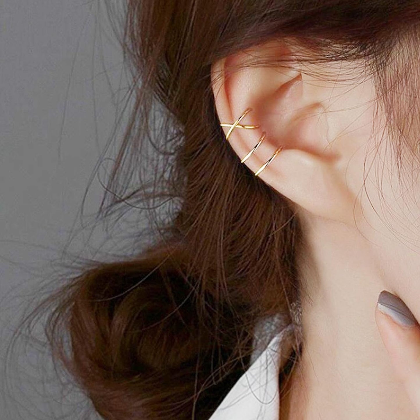 Ear Cuffs Non Piercing Christmas Stocking Stuffers Ear Cuff Earrings for Women Gifts Trendy Stuff Clip on Cartilage Earrings Stacks Fake Earrings Jewelry Gifts