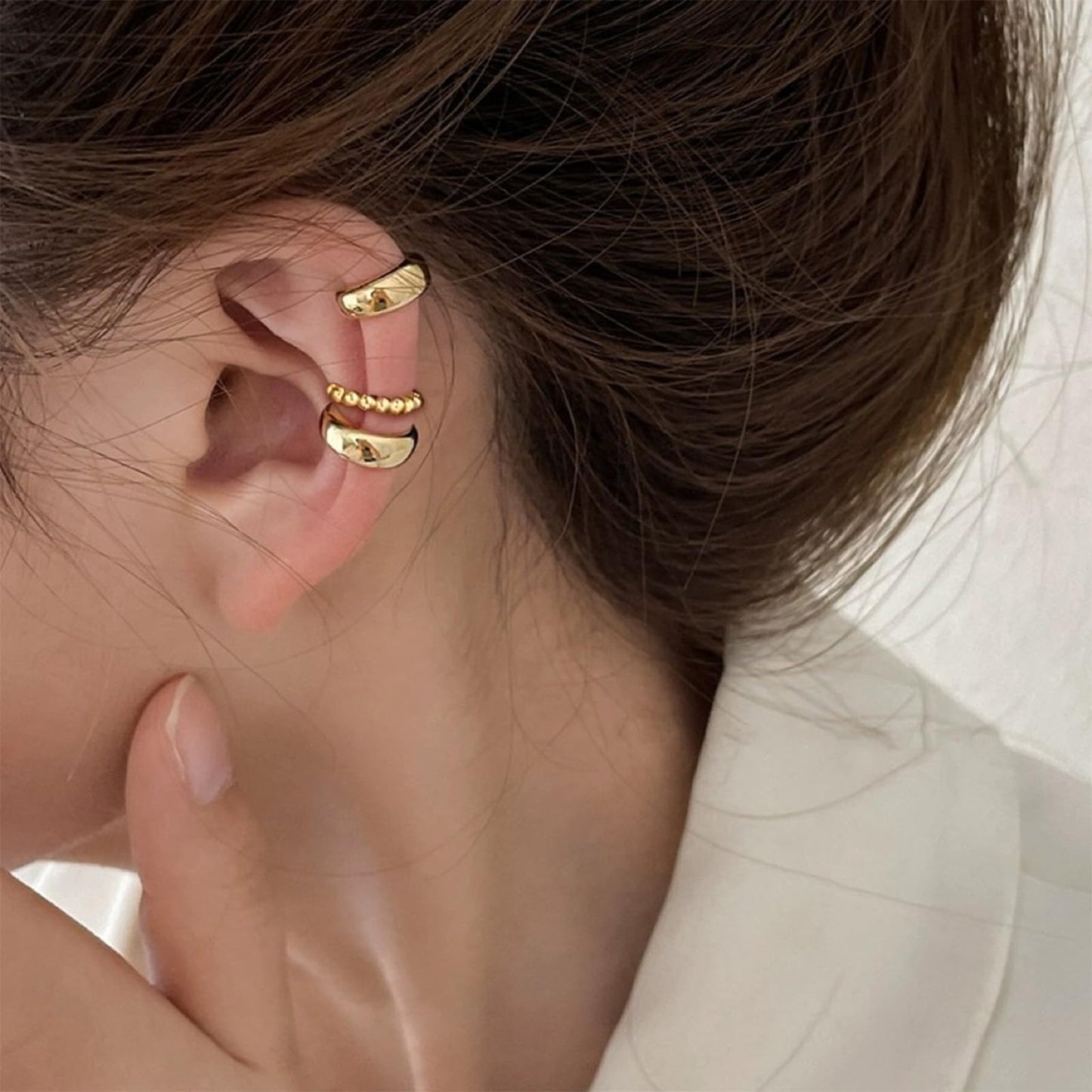 Ear Cuffs Non Piercing Christmas Stocking Stuffers Ear Cuff Earrings for Women Gifts Trendy Stuff Clip on Cartilage Earrings Stacks Fake Earrings Jewelry Gifts