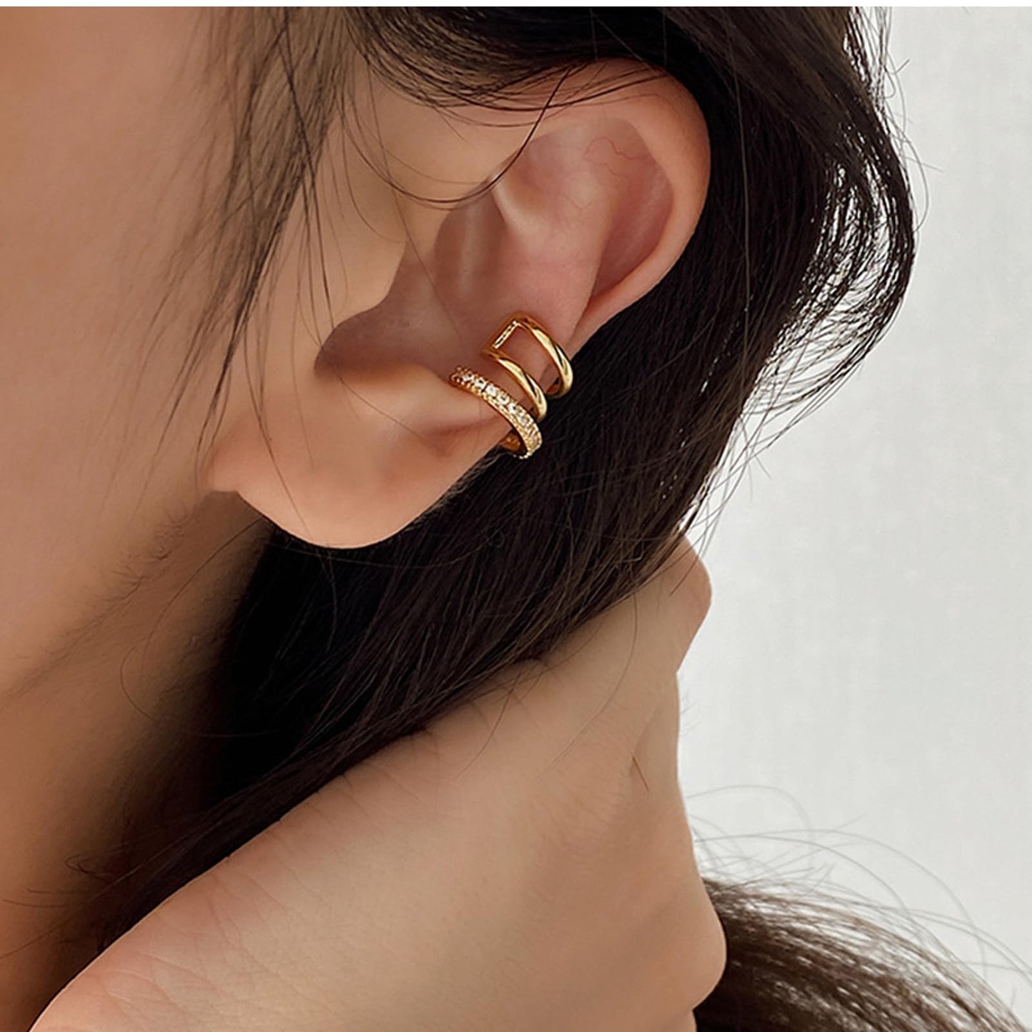 Ear Cuffs Non Piercing Christmas Stocking Stuffers Ear Cuff Earrings for Women Gifts Trendy Stuff Clip on Cartilage Earrings Stacks Fake Earrings Jewelry Gifts