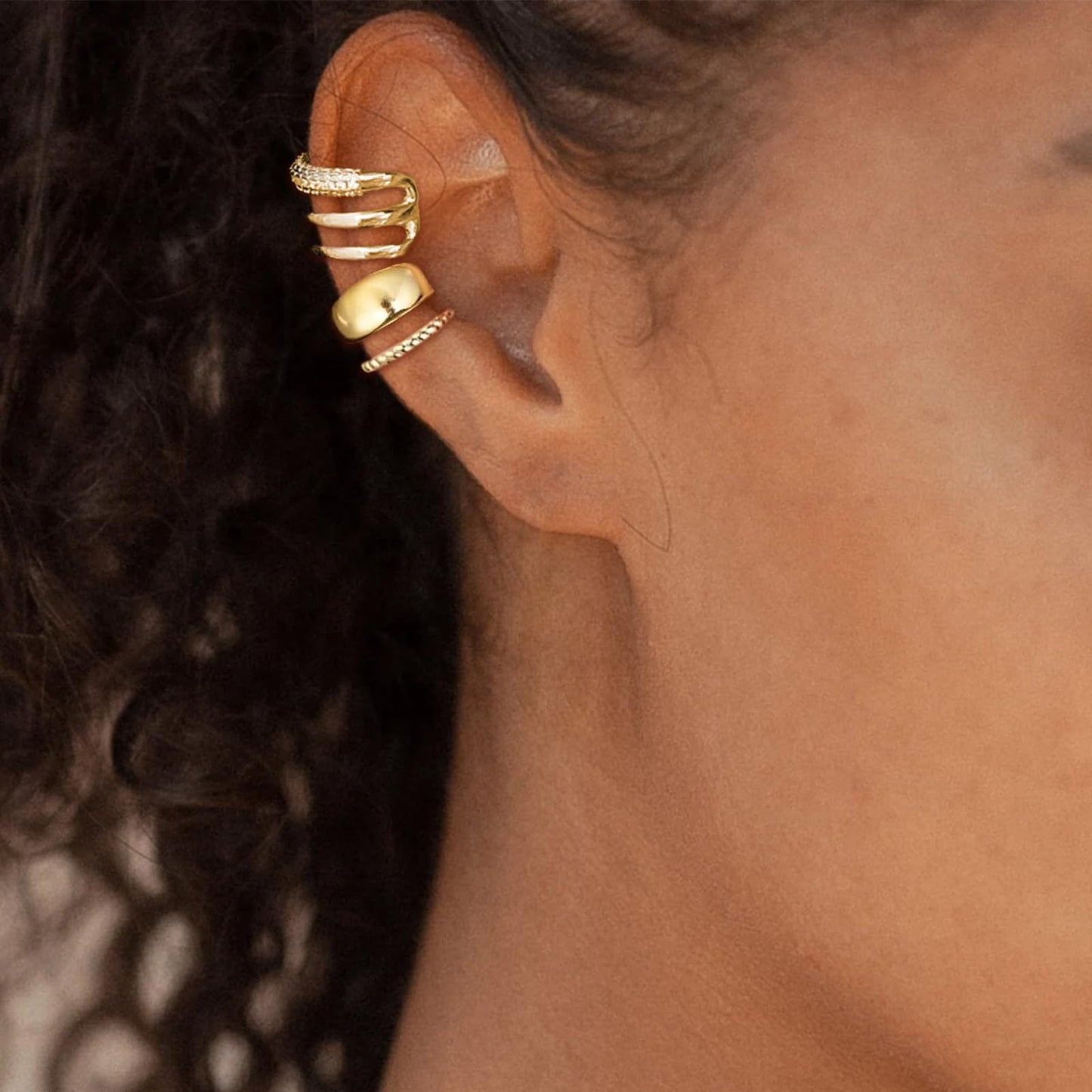 Ear Cuffs Non Piercing Christmas Stocking Stuffers Ear Cuff Earrings for Women Gifts Trendy Stuff Clip on Cartilage Earrings Stacks Fake Earrings Jewelry Gifts