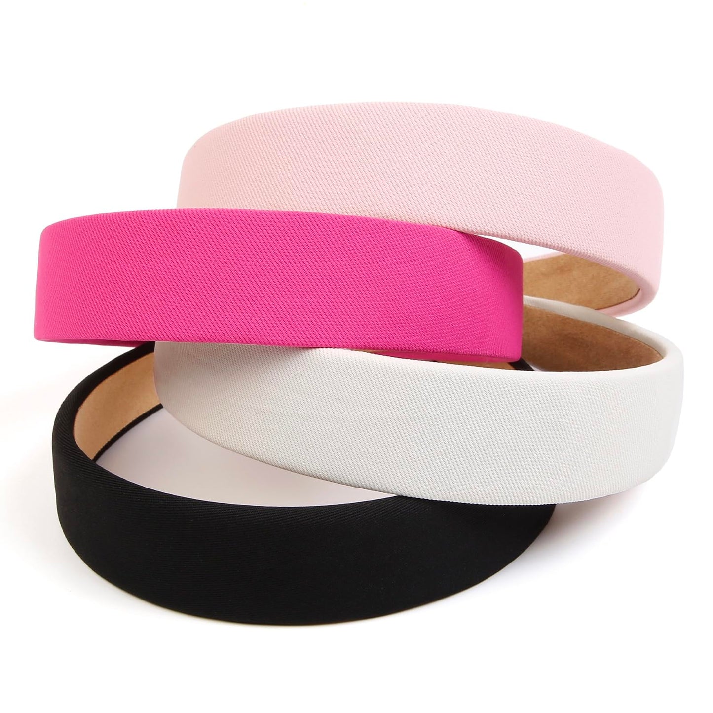 Headbands for Women Non Slip Trendy Headbands for Women’s Hair 1 inch Wide Cute Headband for Girls, Fall Head Bands Elastic Hair Bands for Womens Fashion Accessories for Women 4PCS