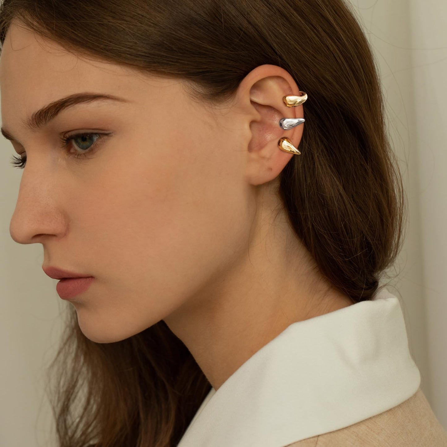 Ear Cuffs Non Piercing Christmas Stocking Stuffers Ear Cuff Earrings for Women Gifts Trendy Stuff Clip on Cartilage Earrings Stacks Fake Earrings Jewelry Gifts