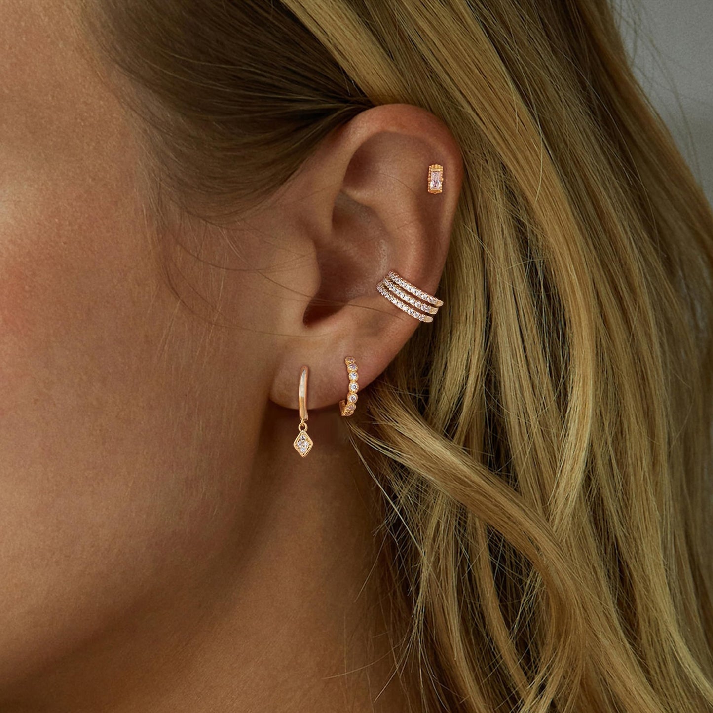 Ear Cuffs Non Piercing Christmas Stocking Stuffers Ear Cuff Earrings for Women Gifts Trendy Stuff Clip on Cartilage Earrings Stacks Fake Earrings Jewelry Gifts