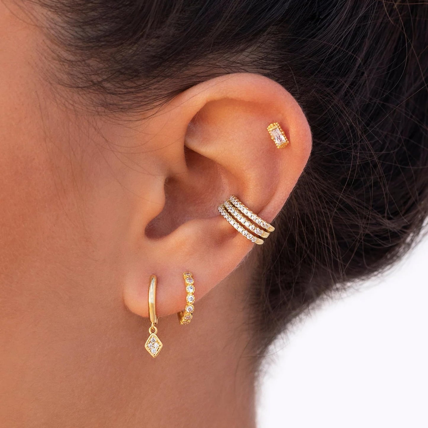 Ear Cuffs Non Piercing Christmas Stocking Stuffers Ear Cuff Earrings for Women Gifts Trendy Stuff Clip on Cartilage Earrings Stacks Fake Earrings Jewelry Gifts