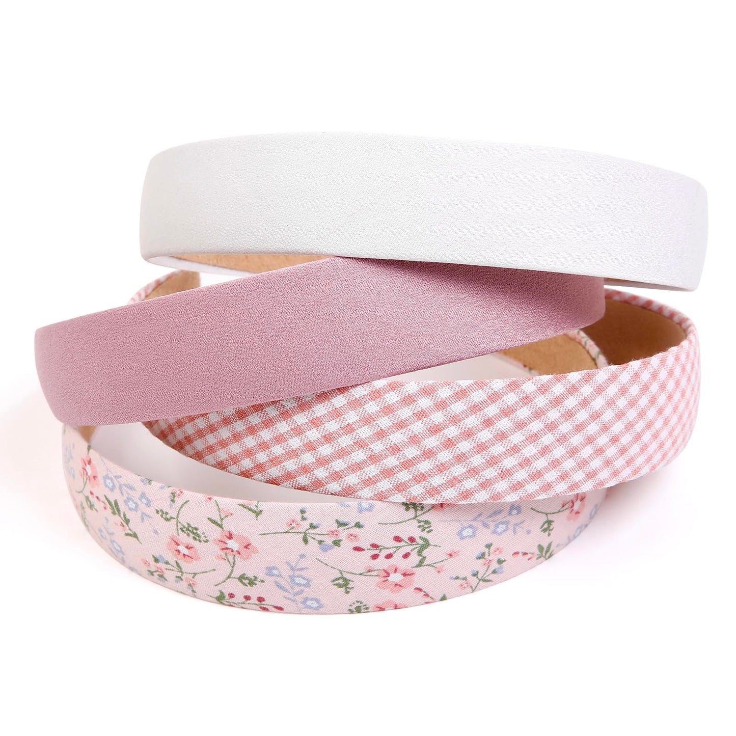 Headbands for Women Non Slip Trendy Headbands for Women’s Hair 1 inch Wide Cute Headband for Girls, Fall Head Bands Elastic Hair Bands for Womens Fashion Accessories for Women 4PCS