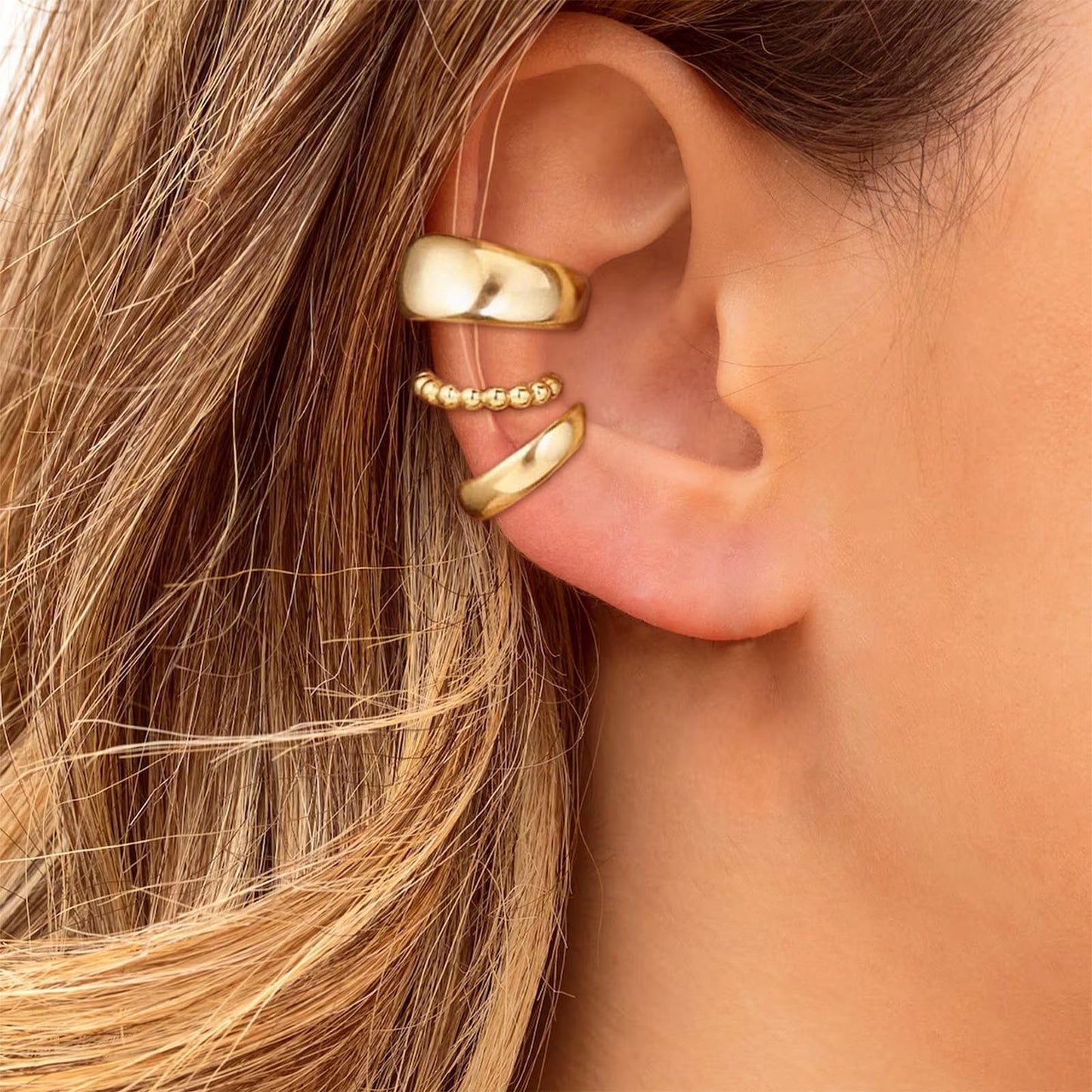 Ear Cuffs Non Piercing Christmas Stocking Stuffers Ear Cuff Earrings for Women Gifts Trendy Stuff Clip on Cartilage Earrings Stacks Fake Earrings Jewelry Gifts